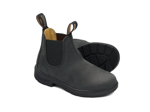 Blundstone Stiefellette 1325 Kinder Rustik Black Nubuk