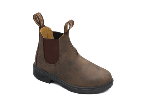 Blundstone Stiefellette 565 Kinder Rustik Braun Nubuk