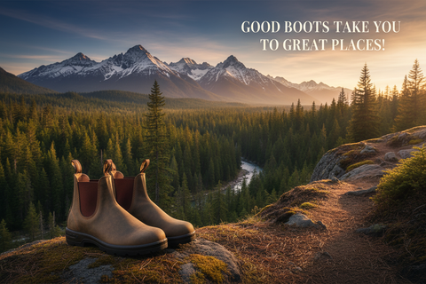 Homepage Hero Banner - With Your Blundstone 584