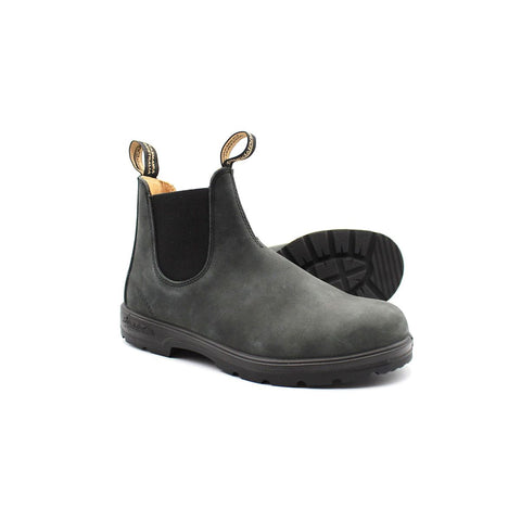 Blundstone Stiefelette 587 - Rustikal Schwarz Nubuk Leder