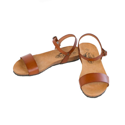 Plakton Damen Single Strap Sandalen