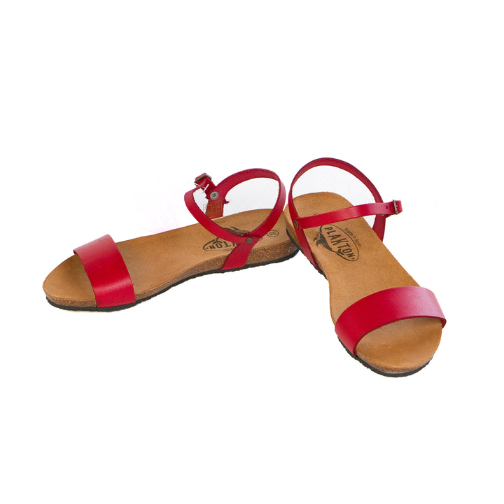 Plakton Damen Single Strap Sandalen