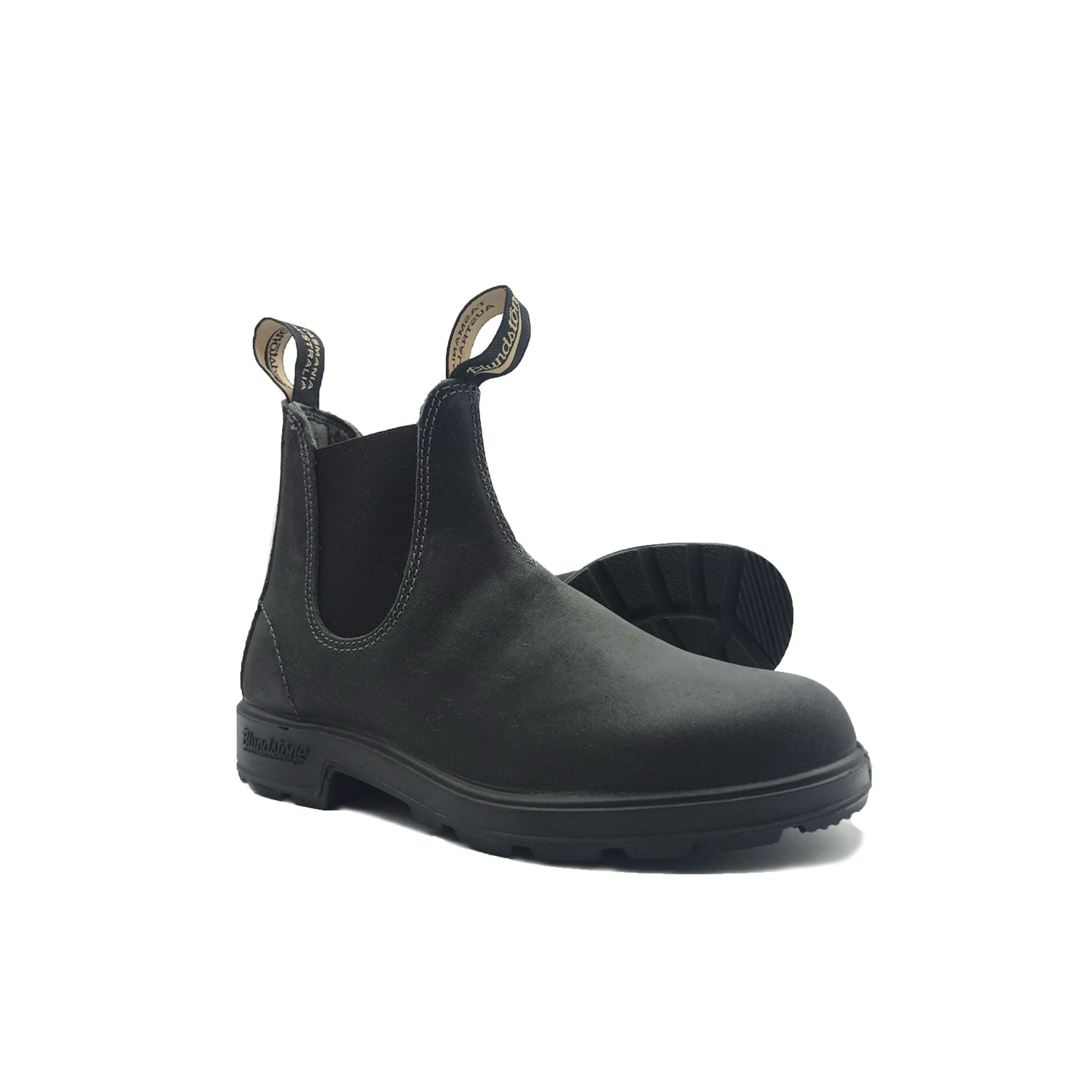 Blundstone 1910 Steel Grey Waxed Velour Lockwood Blundstones